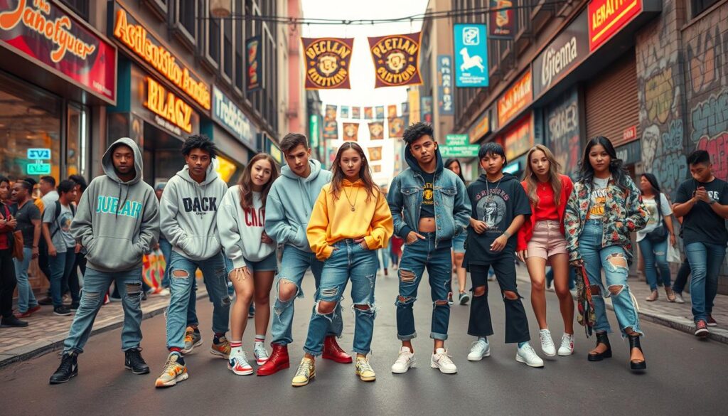 Gen Z fashion trends showcasing current styles