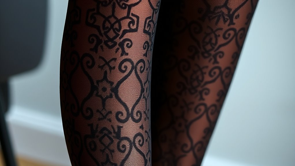 affordable stylish patterned tights