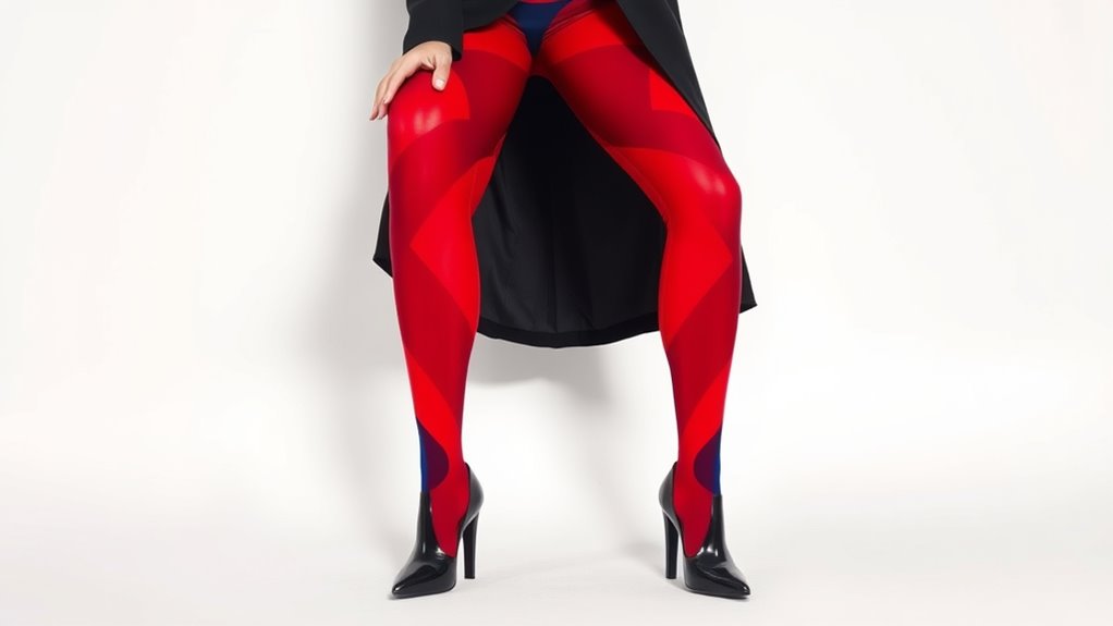 choose fitting textured tights