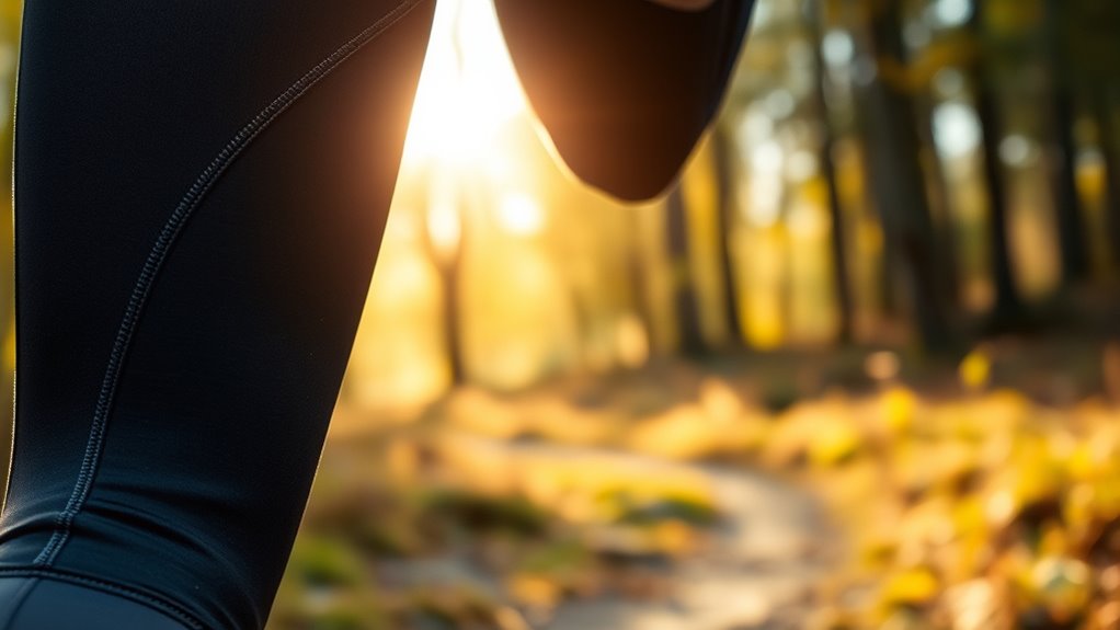 choose moisture wicking athletic tights