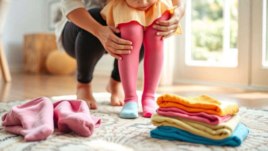 choose stretchy comfortable tights