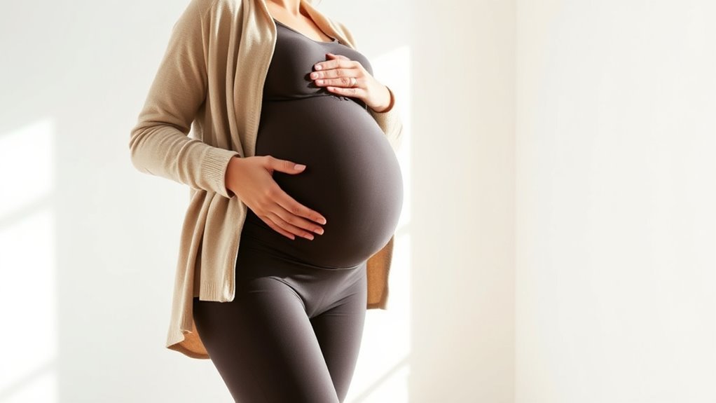 comfortable maternity tights fit