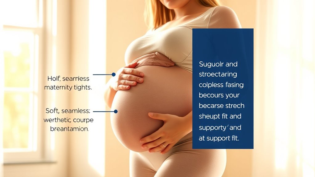 comfortable supportive maternity tights