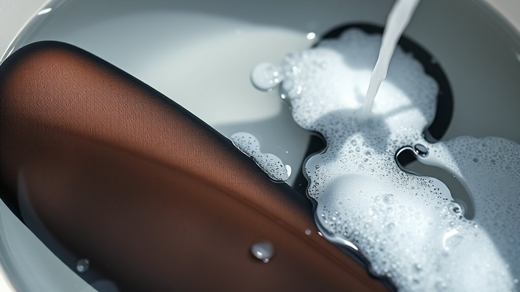 gentle detergent preserves tights