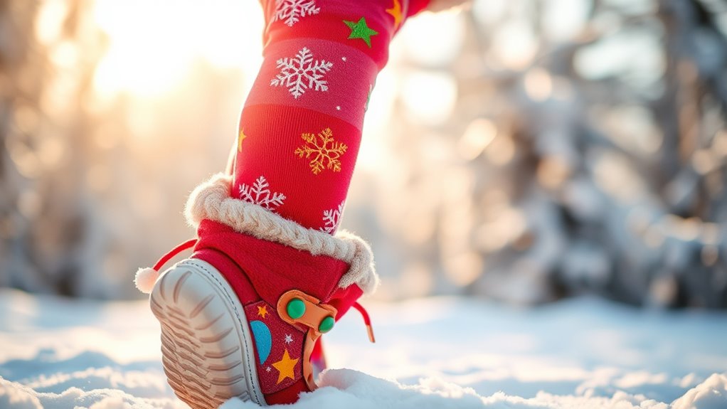 kids winter thermal leggings