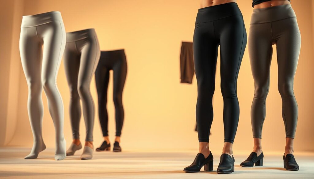 legging styles and materials
