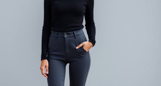 minimalist monochrome tights outfits