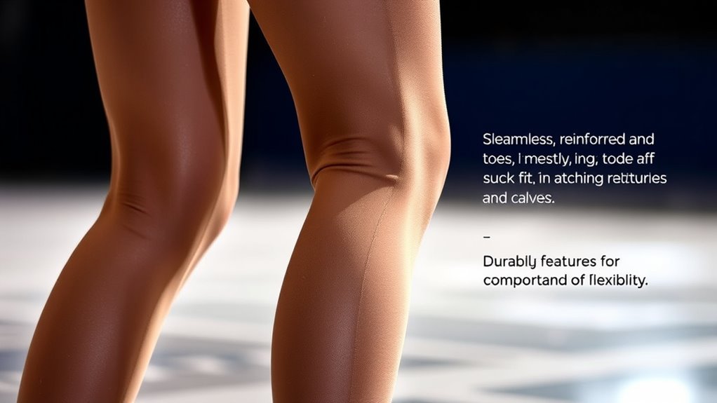 performance enhancing skating tights features