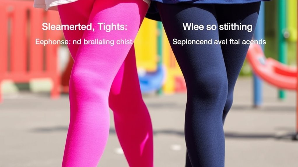 properly sized comfortable tights