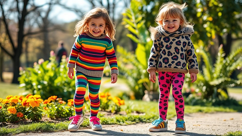 seasonal colorful tights styles
