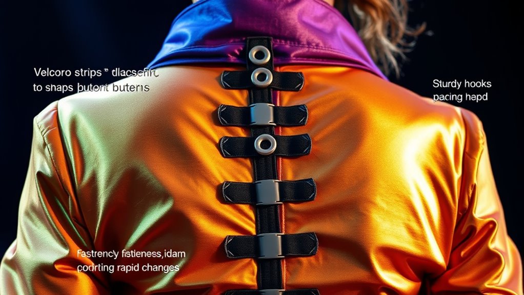 secure costume with backups