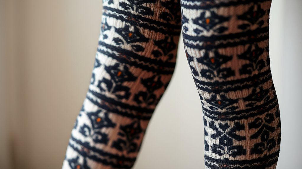 stylish affordable patterned tights
