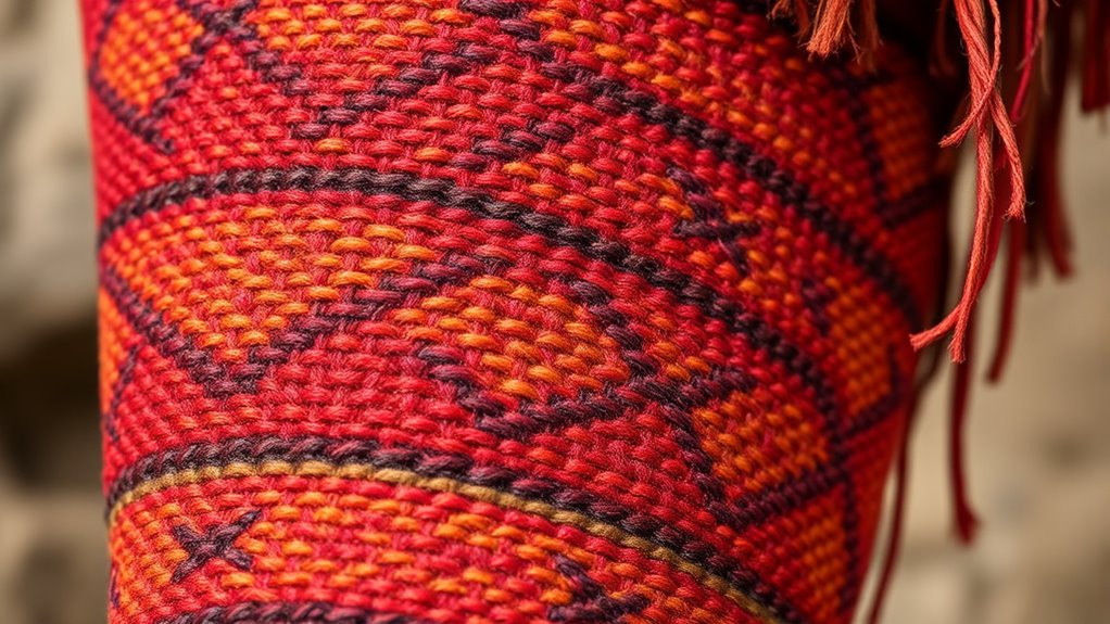 ancient woven textile craftsmanship