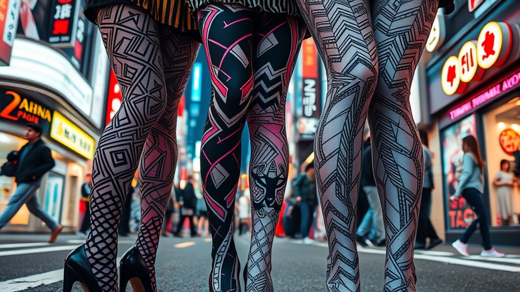 bold patterns and lace