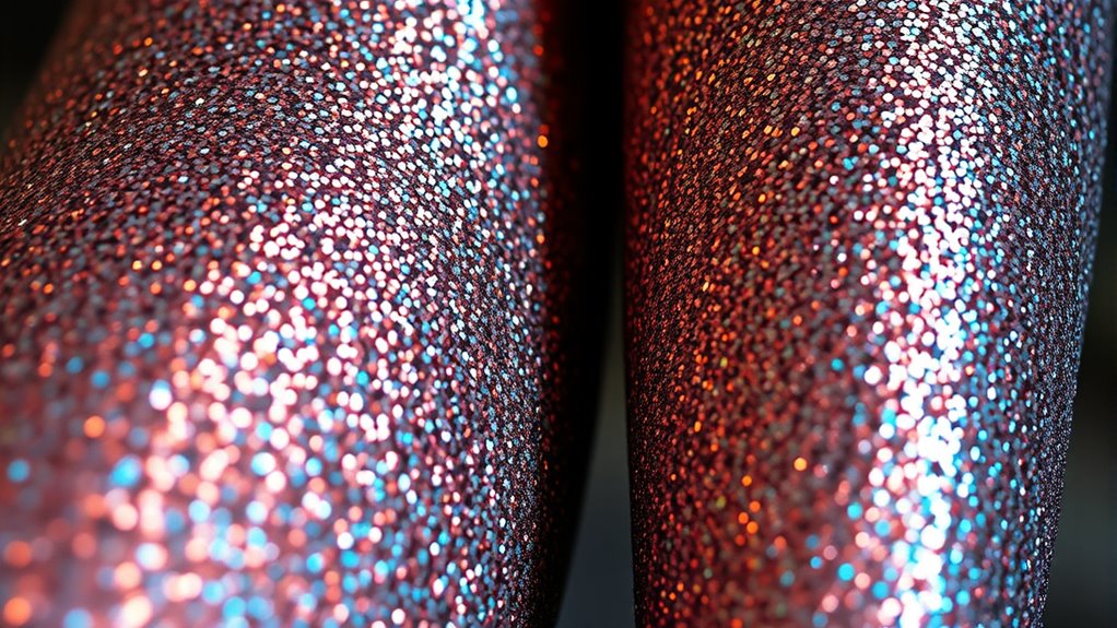 choose metallic glitter shades