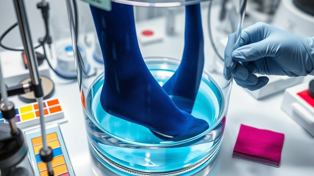colorfastness dye penetration testing
