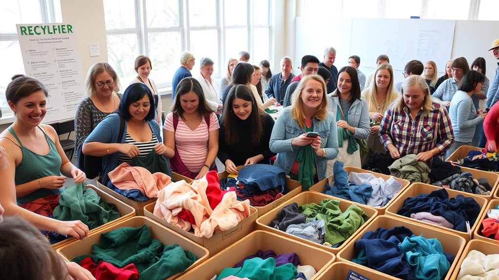 community hosiery recycling initiatives