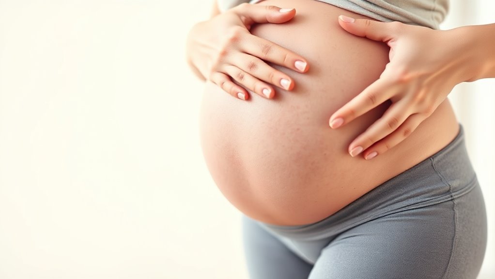 compression alleviates pregnancy swelling