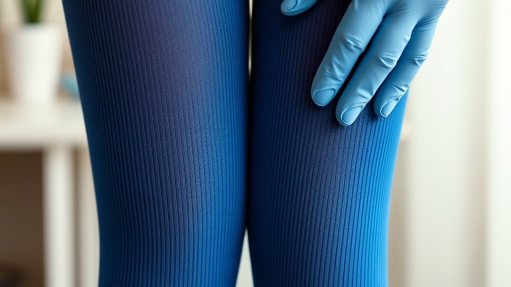 compression tights improve blood flow