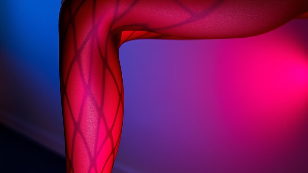 creative lighting enhances tights