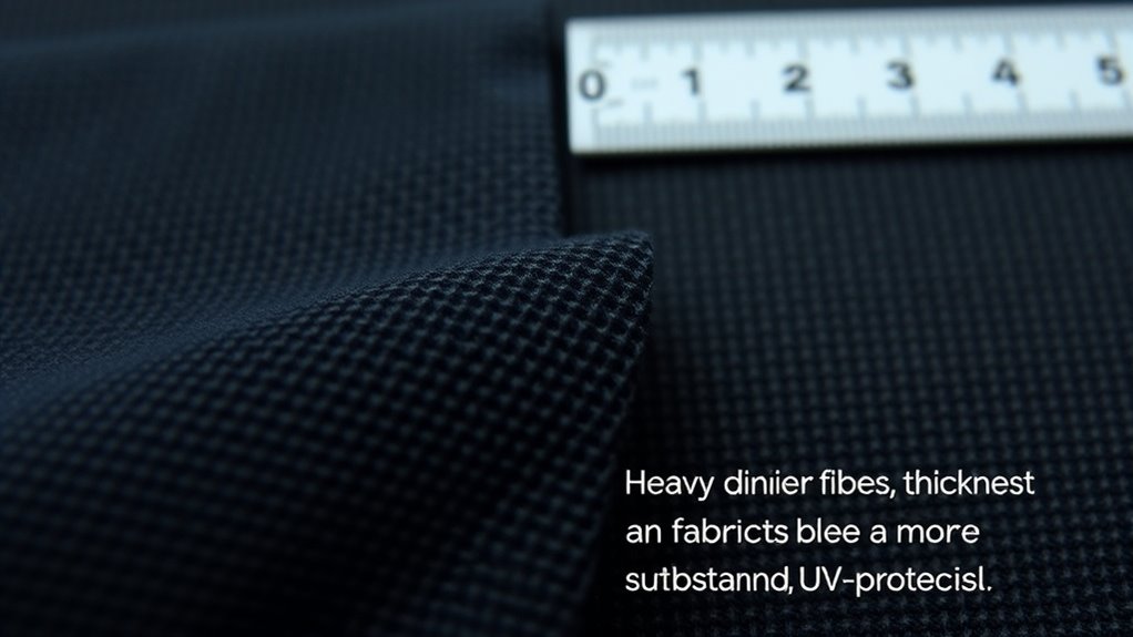 denier indicates fabric thickness