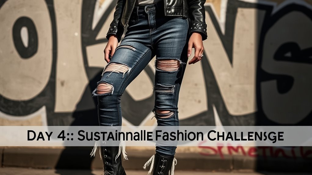 edgy eco friendly denim