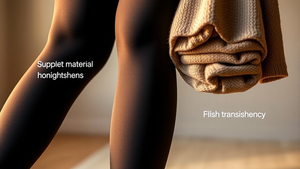 fabric thickness and material