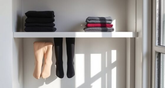 five tights capsule wardrobe