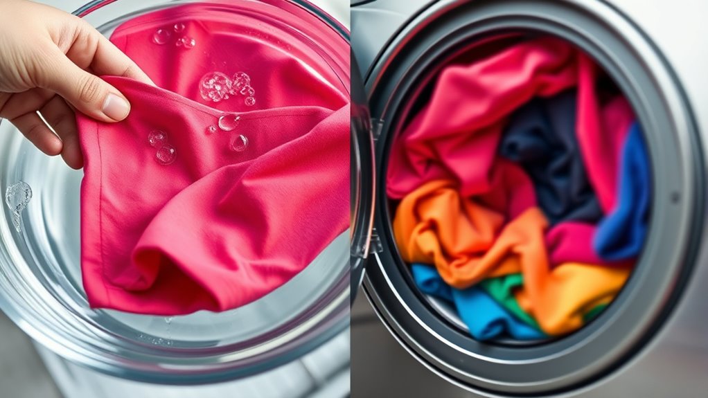 gentle washing preserves elasticity