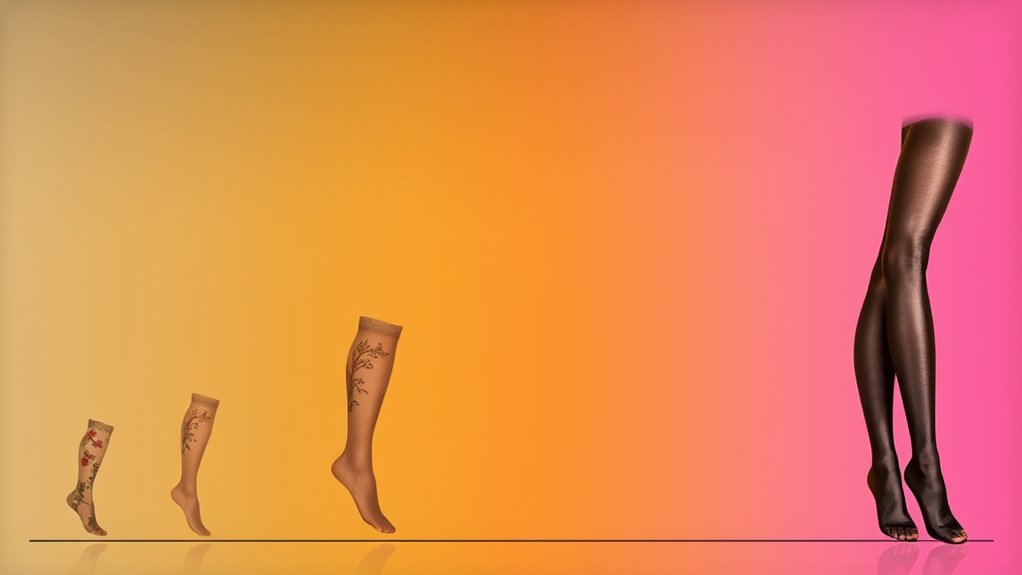 history of hosiery evolution