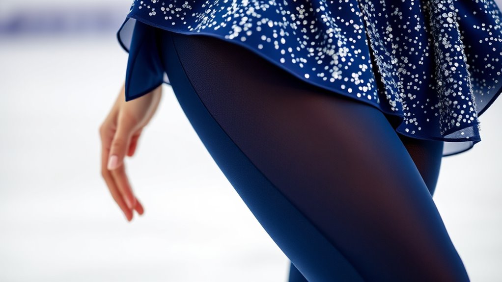 hosiery enhances skating safety