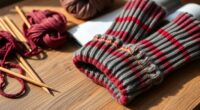 how to knit legwarmers