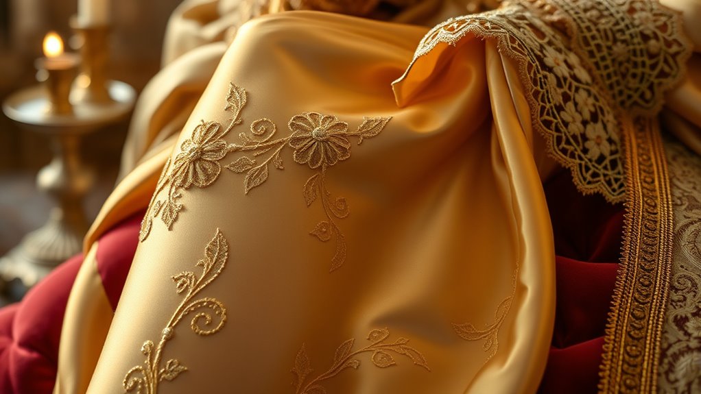 intricate lace vibrant dye