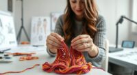 knitwear design artistic process