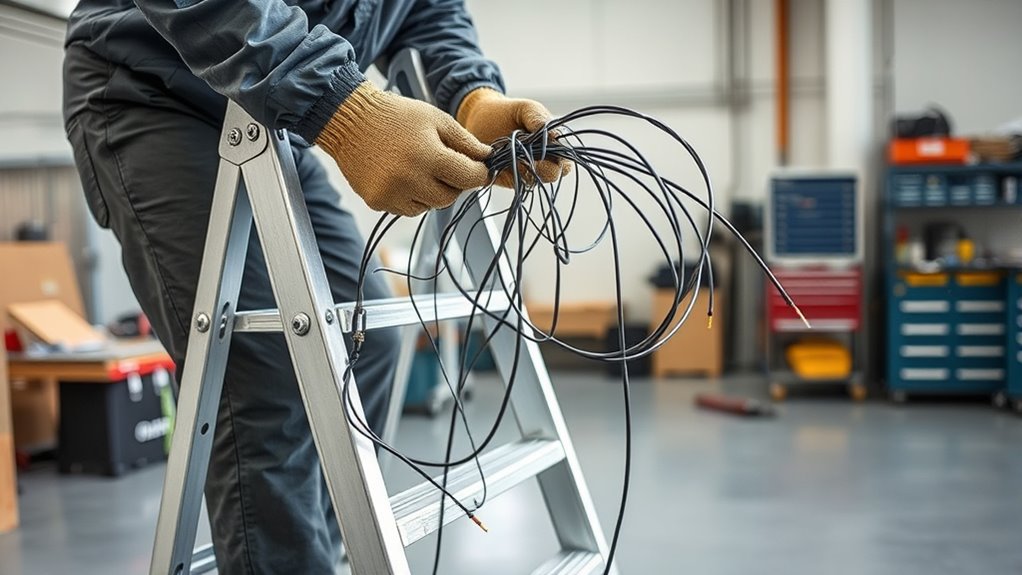 ladder safety snag repairs
