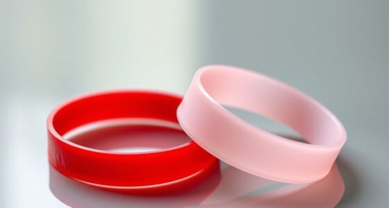 latex or silicone bands