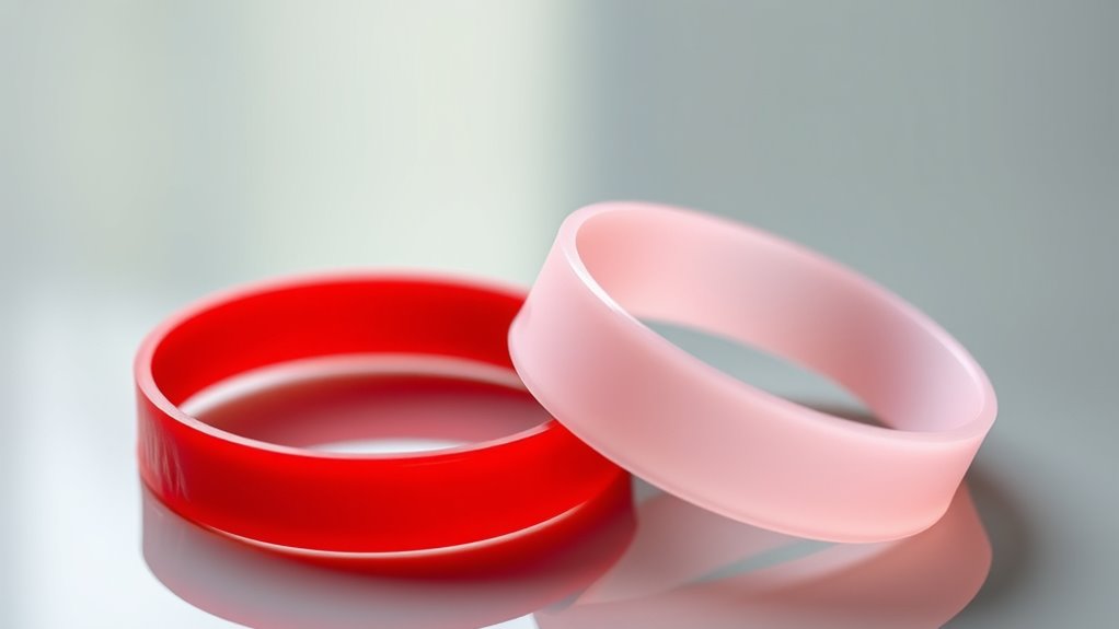 latex or silicone bands