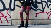 patterned tights celebrate gender expression