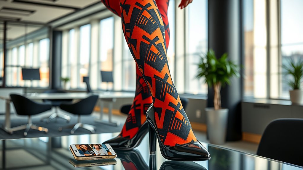 social media influences tights trends