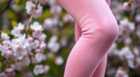 spring pastel tights trend