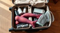 tights packing and care