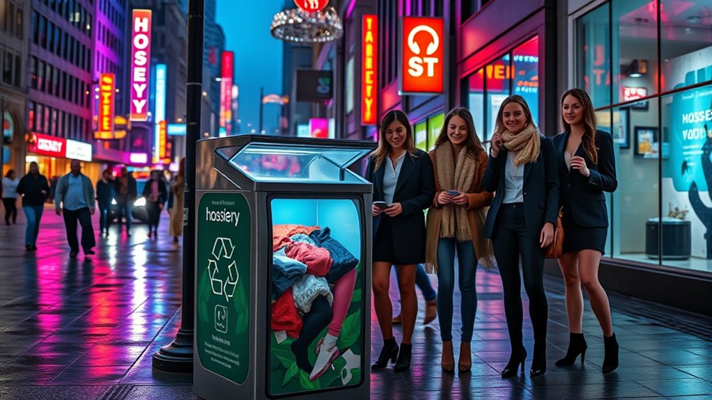 urban hosiery recycling programs