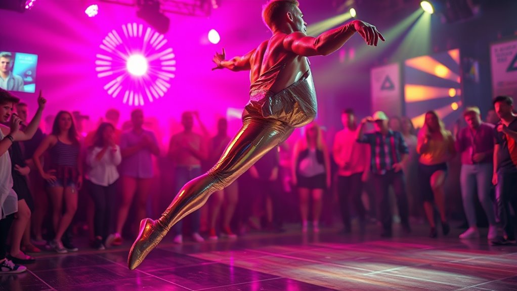 vibrant tights enhance performances