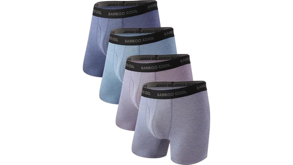 breathable bamboo boxer briefs