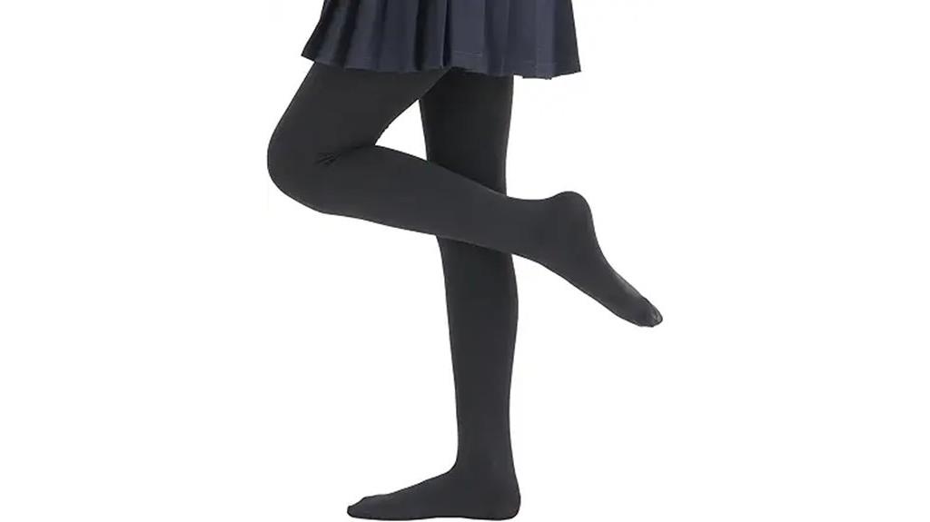 colorful fleece thermal tights