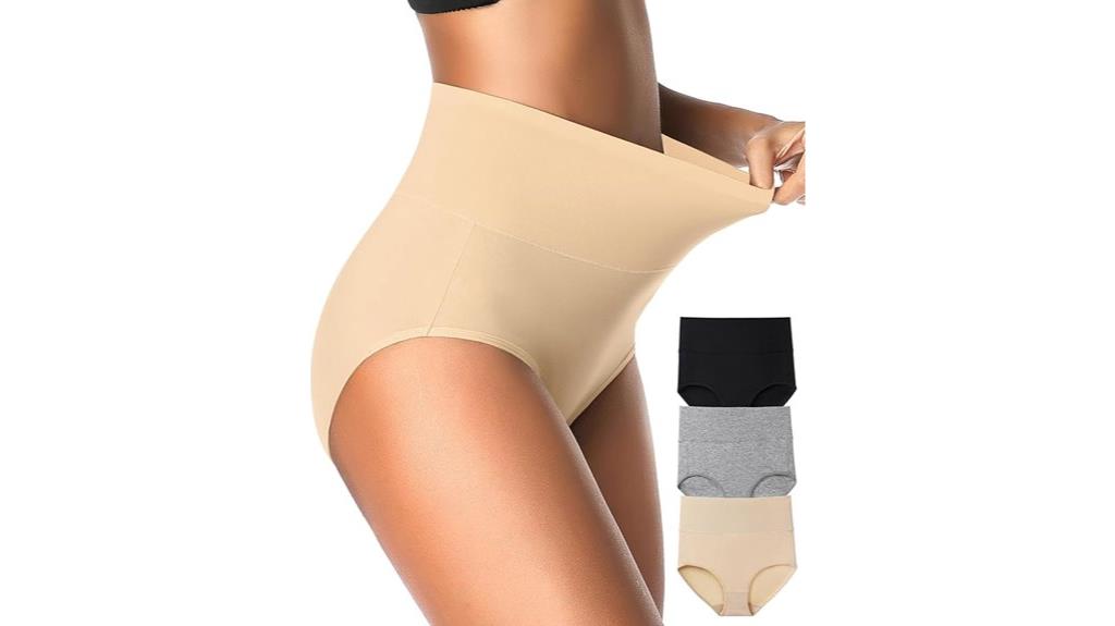 comfortable high waisted panties