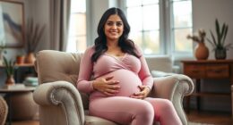 comfortable maternity tights selection