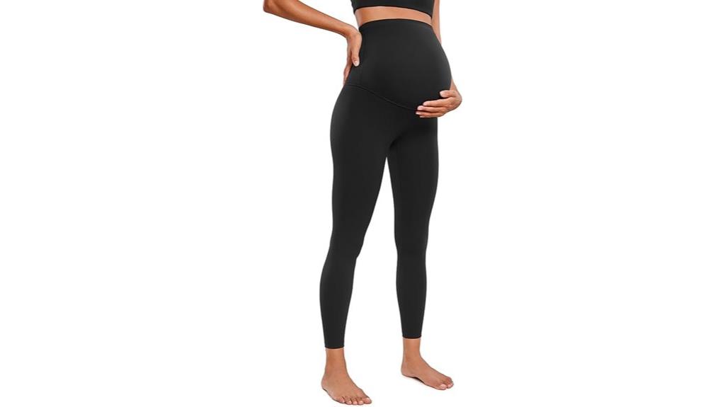 comfortable maternity yoga leggings
