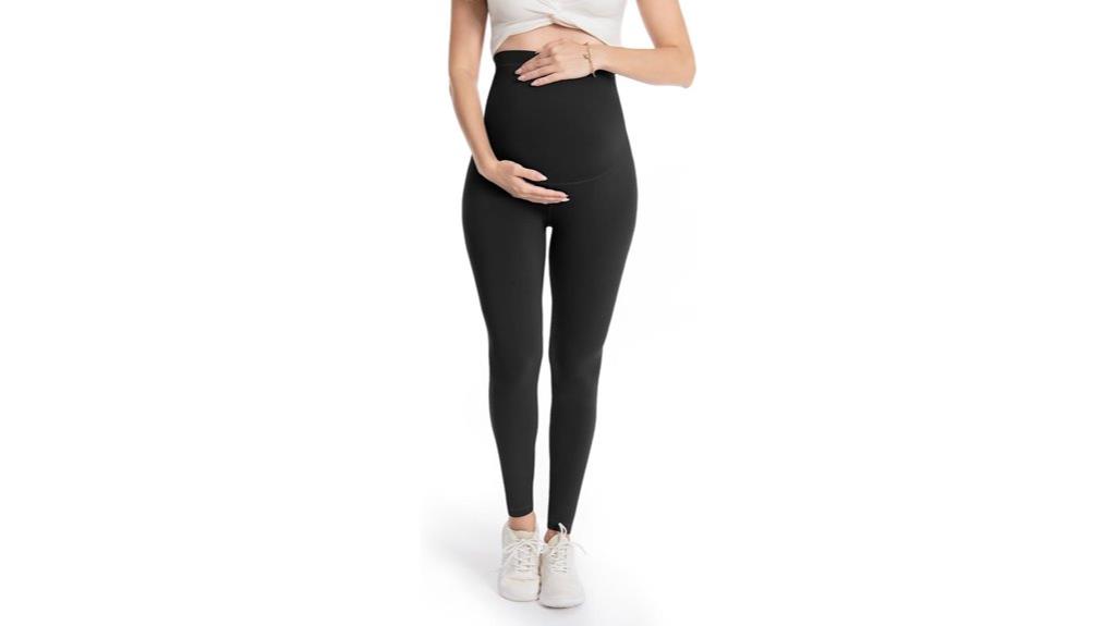 comfortable over the belly maternity leggings