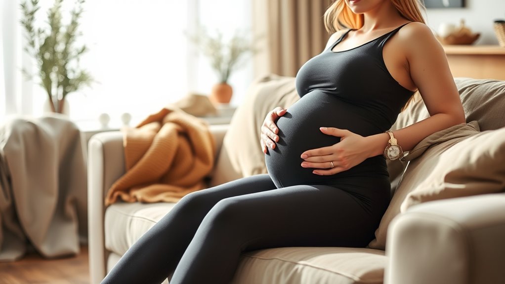 comfortable supportive maternity tights